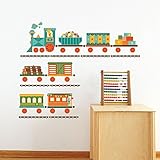 Petit Collage Wall Decal Train