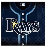 Lets Party By Amscan Tampa Bay Rays Baseball - Lunch Napkins