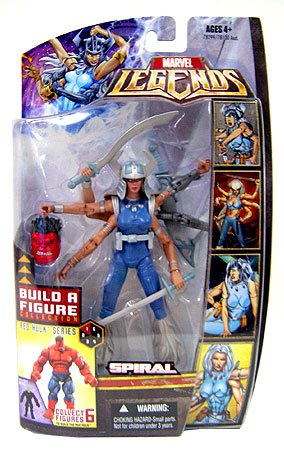 51ZPp81AkaL Marvel Legends Exclusive Red Hulk Build A Figure Wave Action Figure Spiral