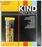 KIND Fruit & Nut, Almond & Apricot, All Natural, Gluten Free Bars (Pack of 12)