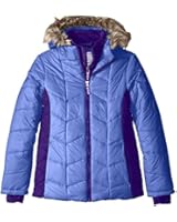 Free Country Big Girls' Puffer Coat with Vestee