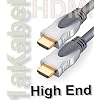 1aKabel HDMI Kabel 3m 3 Meter - Stecker auf Stecker - mit 2 Ferritkernen und vergoldete Kontaktfl�chen - Vollmetallsteckergeh�use- 1.3b konform HDCP konform, HDTV Full HD bis 1080p