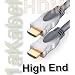 1aKabel HDMI Kabel 5m 5 Meter - Stecker auf Stecker - mit 2 Ferritkernen und vergoldete Kontaktfl�chen - Vollmetallsteckergeh�use- 1.3b konform HDCP konform, HDTV Full HD bis 1080p