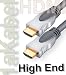 1aKabel HDMI Kabel 5m 5 Meter - Stecker auf Stecker - mit 2 Ferritkernen und vergoldete Kontaktflächen - Vollmetallsteckergehäuse- 1.3b konform HDCP konform, HDTV Full HD bis 1080p