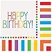 Rainbow Birthday Luncheon Napkins, 16ct (3 PACK)