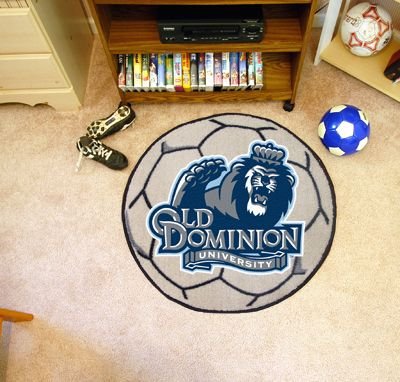 Buy Old Dominion Monarchs NCAA Soccer Ball Round Floor Mat (29) by Fan Mats