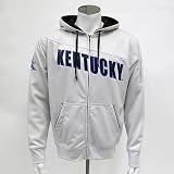 Kentucky Wildcats Pro Star Steel Performance Full Zip Hooded Sweatshirt