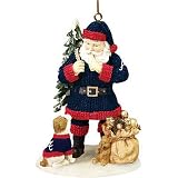 Atlanta Braves MLB Santa's Friend Tree Ornament
