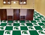 Michigan State Spartans 18 x 18 Carpet Tiles (Box of 20)