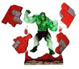 Twist N Slam Hulk 6.5" Figure with Collapsible Brick Wall