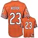 Devin Hester Orange Reebok NFL Premier Chicago Bears Jersey