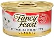 Fancy Feast Gourmet Cat Food, Tender Beef & Chicken Feast, 3-Ounce Cans (Pack of 24)