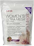 GNC Women's Ultra Mega Soft Chew Multi-Vitamin Supplement, Mixed Berry, 60 Count