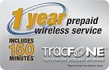 TracFone Prepaid Airtime Card, 1 year/150 Minutes for Tracfone Phones