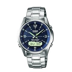 Casio Funkuhren Herren-Armbanduhr Funk-Solar-Kollektion Anaolg/ Digital Quarz LCW-M100DSE-2AER