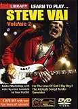 Revue Lick Library  / Lick Library - Learn To Play Steve Vai - Vol. 2