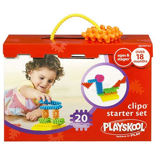 Playskool Clipo Starter Set [20 parts]