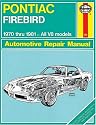 Pontiac Firebird V8, 1970-81 (Haynes Manuals)