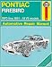 Pontiac Firebird 1970-81 Owner's Workshop Manual (USA service & repair manuals)