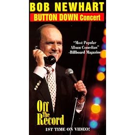 Bob Newhart - Button Down Concert - Off the Record [VHS]