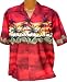 ÿÿExclusive Hawaiian Vacation In Paradise Aloha Shirtÿin Red (L)