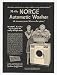 1949 Norge Automatic Washer For Average Family Print Ad (14424)