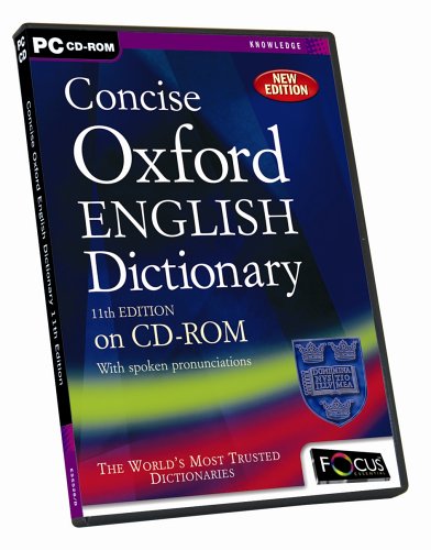 The Concise Oxford Dictionary 11th Edition (PC)