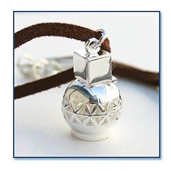 Aromatherapy Sterling Silver Pendant (necklace not included)