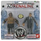 Giochi Preziosi - 4393 - Figurine de collection - WWE - Blister 2 Figurines -  Umaga + Mc Mahon