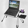 Laptop BuddyT- Portable Laptop Table - Silver/Gray (fls)
