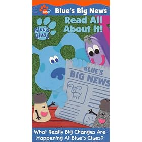 Blue's Clues - Blue's Big News - Read All About It! [VHS]