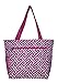 Large Multi - Pocket Fashion Zipper Top Organizing Beach Bag Tote -13