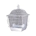 Cockatiel Scrollwork Cage White(Medium)