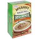 McCANN'S Instant Irish Oatmeal, Sugar Free Cinnamon Roll, 8-Count Boxes (Pack of 6)