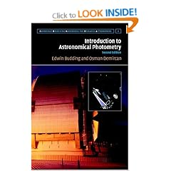 Introduction to Astronomical Photometry (Cambridge Observing Handbooks for Research Astronomers)