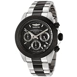 buy cheap price Invicta Mens 6934 Speedway Collection Chronograph Black and Silver Stainless Steel Watch