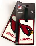 Arizona Cardinals Two Pack Soft Laser Bag Tag