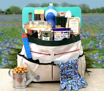 Backyard Garden Tote Gourmet Gift Basket by Gourmet Goodies