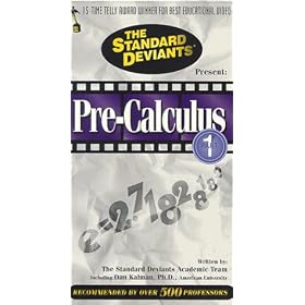 The Standard Deviants: Pre-Calculus, Part 1 [VHS]