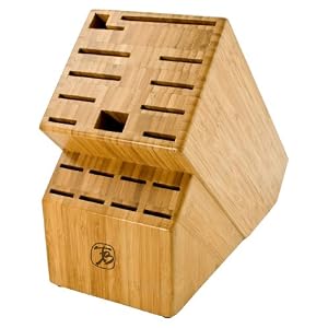 Totally Bamboo 19-Slot Knife Block by Totally Bamboo