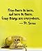 New Dr. Seuss Quote Vinyl wall Art Decal Decor From there to Here