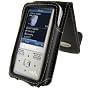 I-nique Tuff-Luv Exec Soft Napa Leather Case cover For Sony Walkman - Black (NWZ-S515 / NWZ-S615 series)