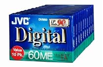 JVC MDV60ME10P Mini DV Tape (10 Pack)