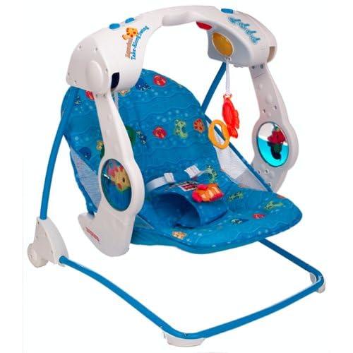 fisher price aquarium take along swing