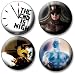 Search : NECA Watchmen Movie "The End Is Nigh" 4-Pin Set