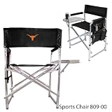 Black Sports Chair (Texas Longhorns) by Picnic Time