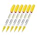 Sharpie Oil-Based Art Paint Markers, Extra Fine Point, Yellow Ink, Pack of 6