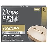 UPC 011111544628 product image for Dove Men Plus Care Body and Face Bar, Oil Control, 8 Count | upcitemdb.com
