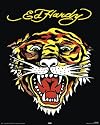 Ed Hardy - Tiger I Mini-Poster (50 x 40cm)