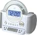 GPX CRCD-6306DT Clock Radio and CD Player with Digital Tune AM/FM Stereo Radio and Weather Band